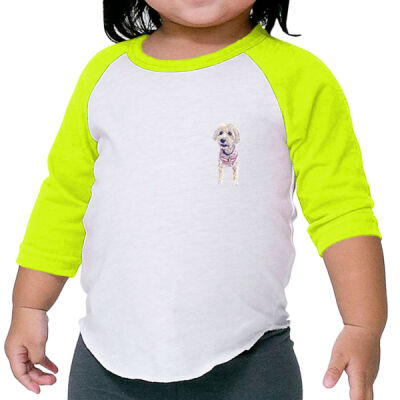 Tiny - Infant Poly-Cotton 3/4-Sleeve Tee Thumbnail