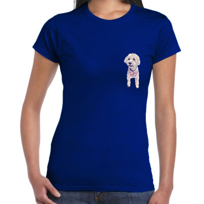 Tiny - Ladies Premium Cotton Tee Thumbnail