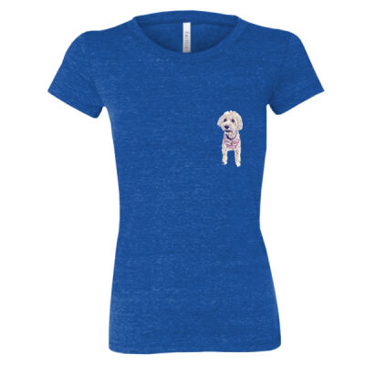 Tiny - Women's Triblend Tee (Retail Quality) Thumbnail