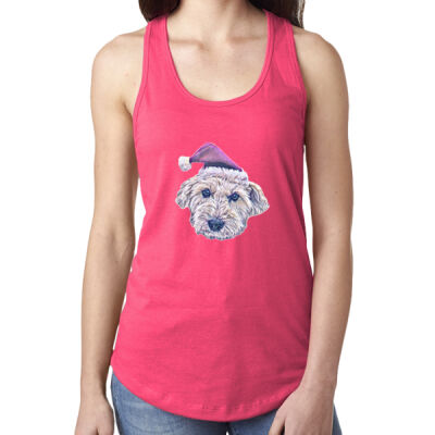 Tiny Xmas - Ladies' Ideal Racerback Tank Thumbnail