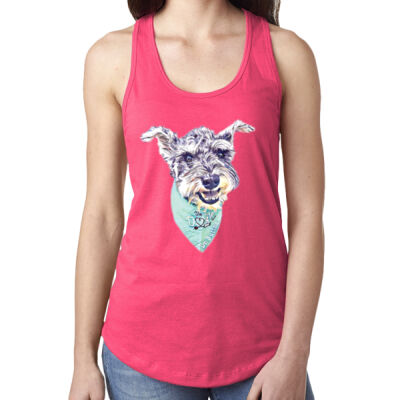 Button - Ladies' Ideal Racerback Tank Thumbnail