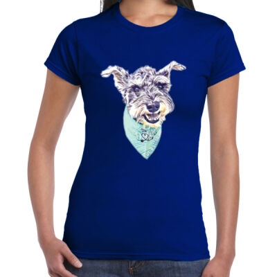 Button - Ladies Premium Cotton Tee Thumbnail