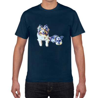 Happy & Lassie 1 - Premium Cotton Tee Thumbnail