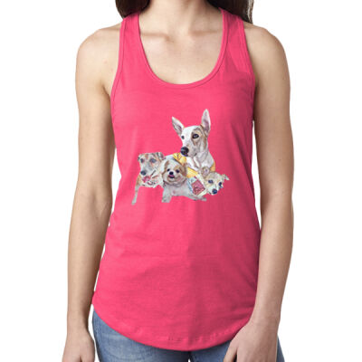 Hazel JJ Jack Reyna - Ladies' Ideal Racerback Tank Thumbnail