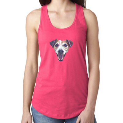 Elmo2 - Ladies' Ideal Racerback Tank Thumbnail