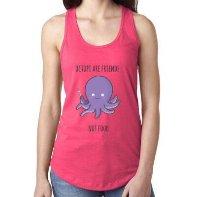 Octopus - Ladies' Ideal Racerback Tank Thumbnail