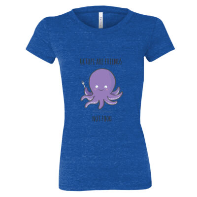 Octopus - Women's Triblend Tee (Retail Quality) Thumbnail