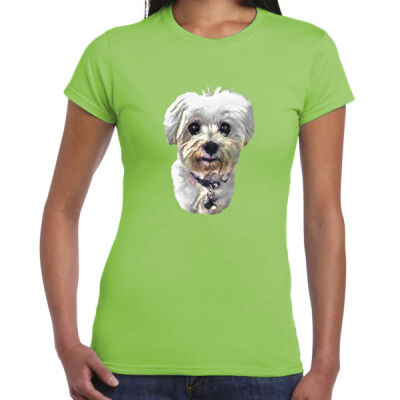 Pixie1 - Ladies Premium Cotton Tee Thumbnail