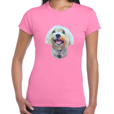 Pixie4 - Ladies Premium Cotton Tee Thumbnail