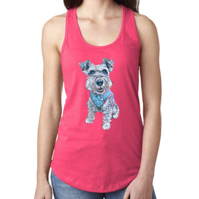 Leo2 - Ladies' Ideal Racerback Tank Thumbnail