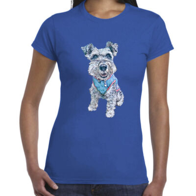 Leo2 - Ladies Premium Cotton Tee Thumbnail