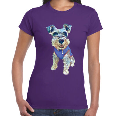 Leo3 - Ladies Premium Cotton Tee Thumbnail