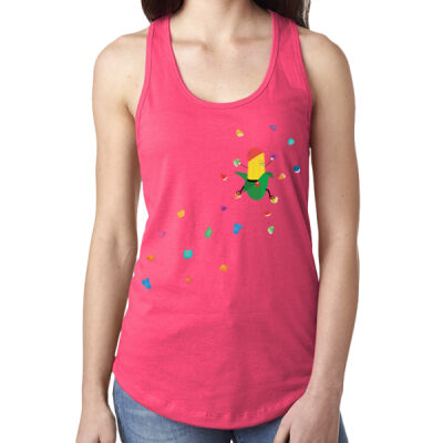 Climber2 - Ladies' Ideal Racerback Tank Thumbnail