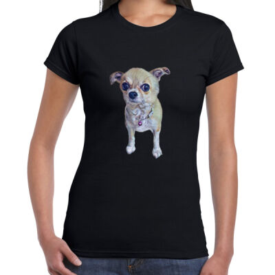 Pinot1 - Ladies Premium Cotton Tee Thumbnail