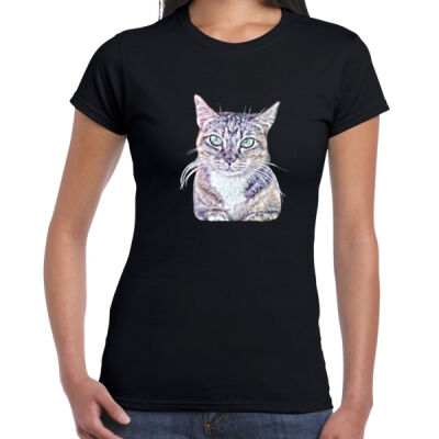 Ella2 - Premium Cotton Tee - Ladies Premium Cotton Tee Thumbnail