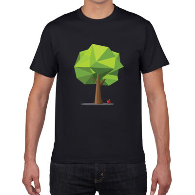 Apple Tree3 - Premium Cotton Tee Thumbnail