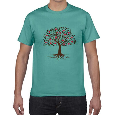 Apple Tree4 - Premium Cotton Tee Thumbnail