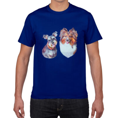 Lassy & Happy - Men's Gildan Cotton Tee Thumbnail