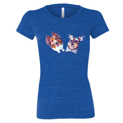 Lassy & Happy - Women's Triblend Tee (Retail Quality) Thumbnail