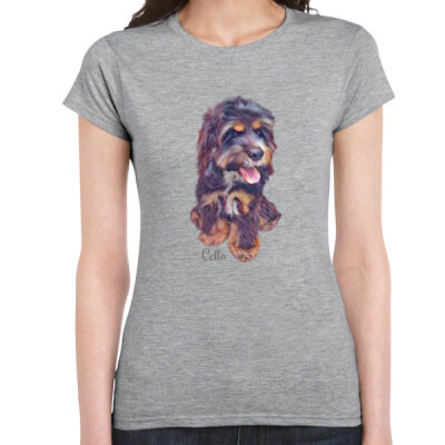 Cello - Gildan Premium Cotton Ladies Tee Thumbnail