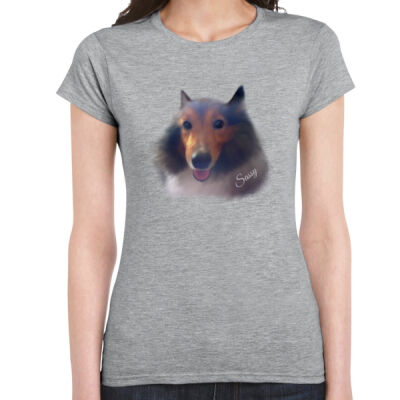 Sassy - Gildan Premium Cotton Ladies Tee Thumbnail