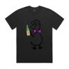 Mens Heavy Faded Oversized Tee (same day) Thumbnail
