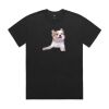 Mens Heavy Faded Oversized Tee (same day) Thumbnail