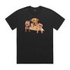 Mens Heavy Faded Oversized Tee (same day) Thumbnail