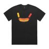 Mens Heavy Faded Oversized Tee (same day) Thumbnail