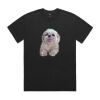 Mens Heavy Faded Oversized Tee (same day) Thumbnail