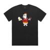 Mens Heavy Faded Oversized Tee (same day) Thumbnail