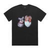 Mens Heavy Faded Oversized Tee (same day) Thumbnail